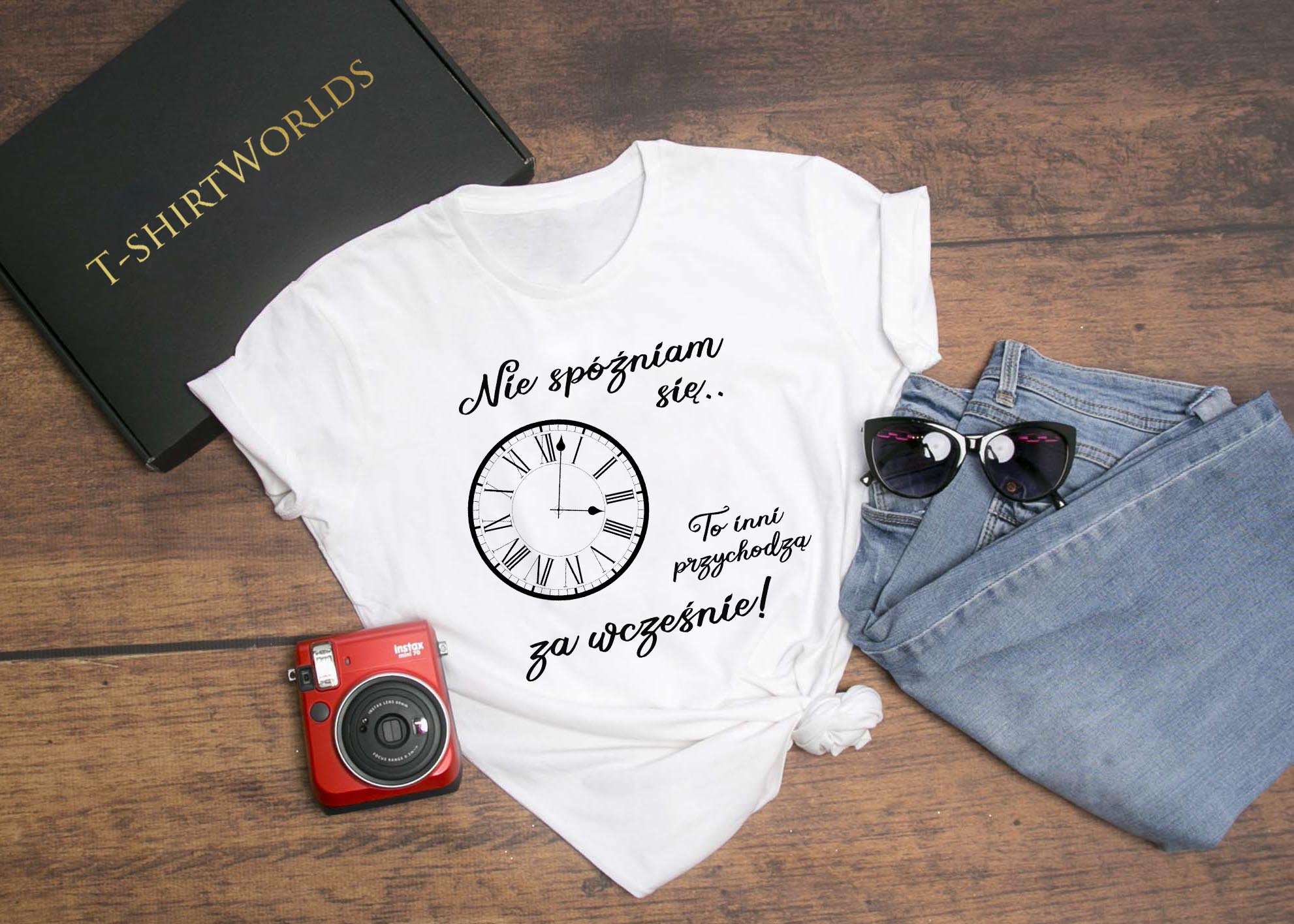 koszulka nie spóźniam się