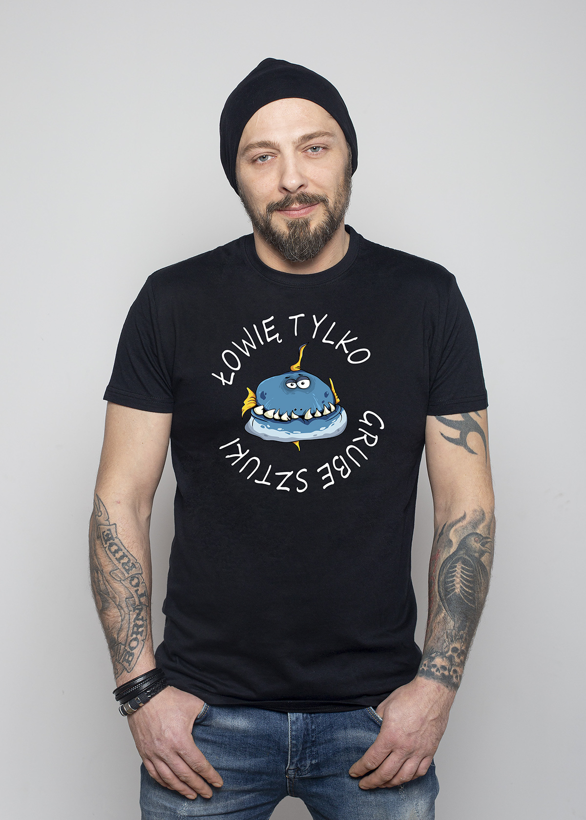 koszulka łowię tylko grube sztuki