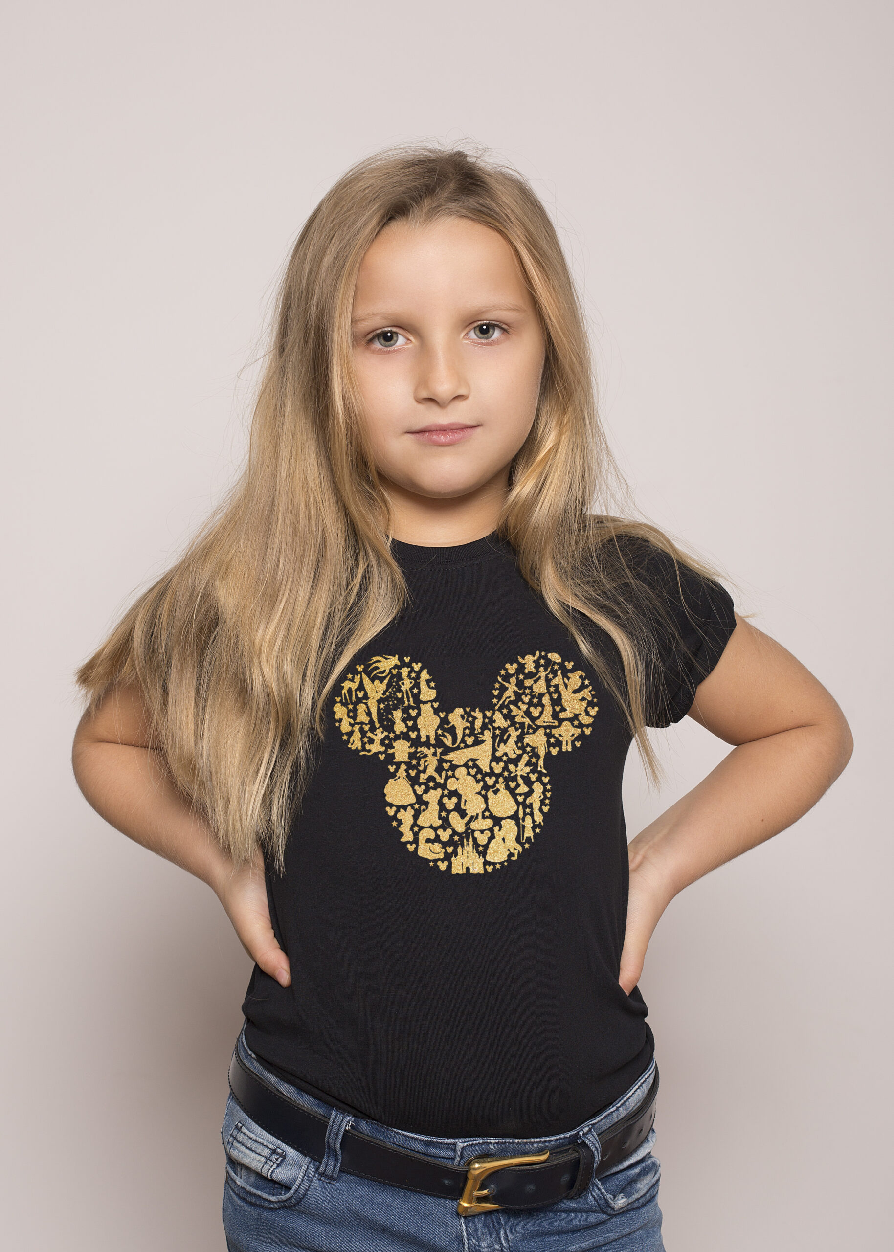 Koszulka z motywem bohaterów Disneya