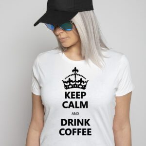koszulka keep calm and drink coffee